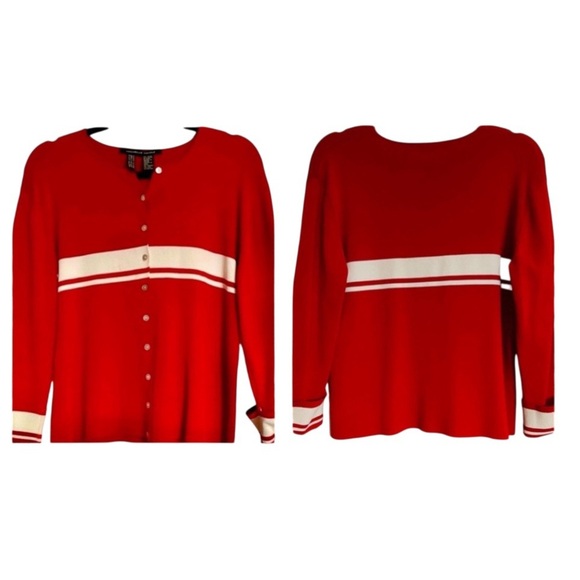 MICHELLE NICOLE Sweater Button-down Size XL - Picture 8 of 13